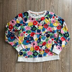 Boden flowers  Sweatshirt S Womens  Long Sleeve Pullover